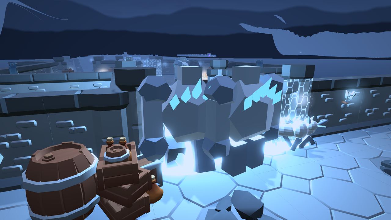 Torch-lit halls inside a dungeon